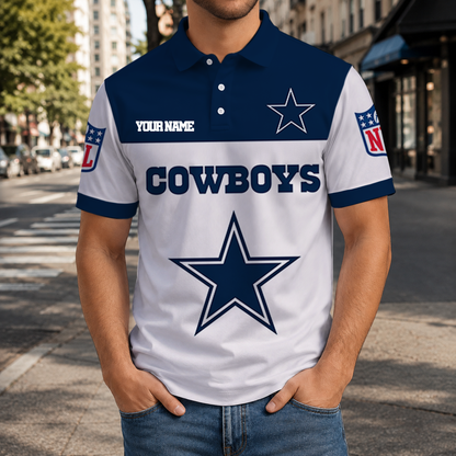 LIMITED EDITION - NEW CUSTOMIZED NFL21 DCB DALLAS COWBOYS T-SHIRT, POLO SHIRT, ZIP POLO SHIRT, SWEATSHIRT, HOODIE & ZIP HOODIE
