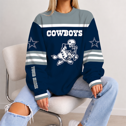[SPECIAL OFFER] NEW CUSTOMIZED NFL21 DCB DALLAS COWBOYS UNISEX SWEATSHIRT