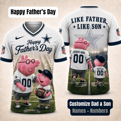 [FATHER'S DAY] NEW CUSTOMIZED NFL21 DCB DALLAS COWBOYS FOOTBALL JERSEY