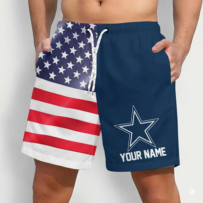 LIMITED EDITION - NEW CUSTOMIZED NFL21 DCB DALLAS COWBOYS SHORT PANTS