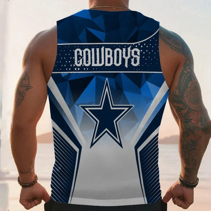 LIMITED EDITION - NEW CUSTOMIZED NFL21 DL COWBOYS UNISEX TANK TOP