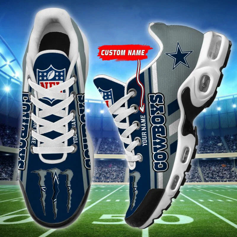 LIMITED EDITION - NEW CUSTOMIZED NFL21 DCB DALLAS COWBOYS AIR MAX PLUS SNEAKERS