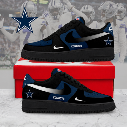 ELITE EDITION - NEW CUSTOMIZED NFL21 DCB DALLAS COWBOYS AF1 SNEAKERS