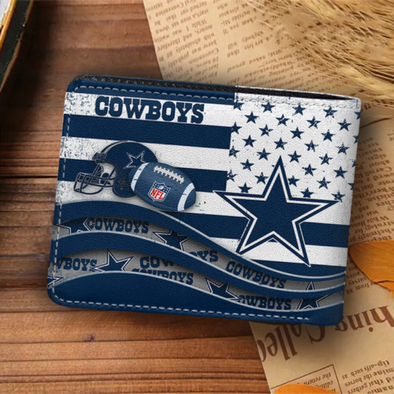 [SPECIAL OFFER] NEW CUSTOMIZED NFL21 DCB DALLAS COWBOYS LEATHER WALLET