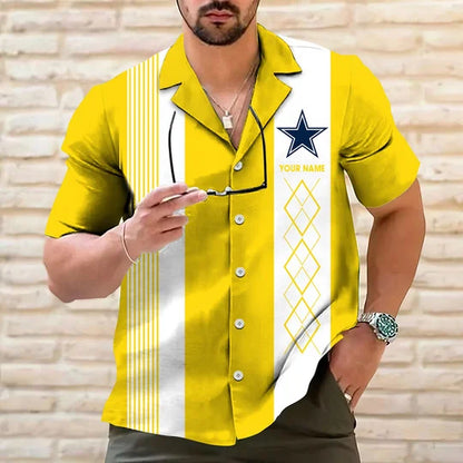 LIMITED EDITION - NEW CUSTOMIZED NFL21 DCB DALLAS COWBOYS HAWAIIAN SHIRT