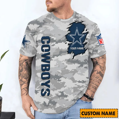 LIMITED EDITION - NEW CUSTOMIZED NFL21 DCB DALLAS COWBOYS T-SHIRT, POLO SHIRT, ZIP POLO SHIRT, SWEATSHIRT, HOODIE & ZIP HOODIE
