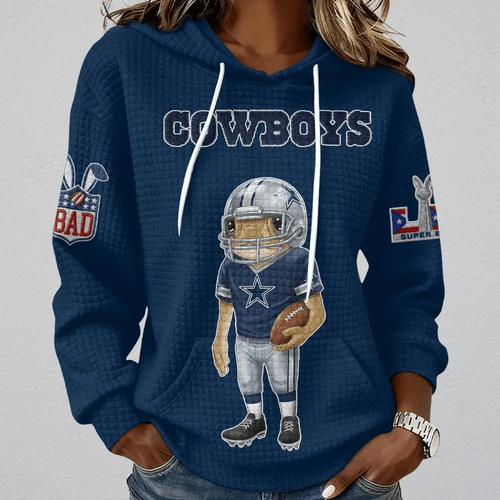 [SPECIAL OFFER] NEW CUSTOMIZED NFL21 DCB DALLAS COWBOYS UNISEX HOODED SWEATSHIRT