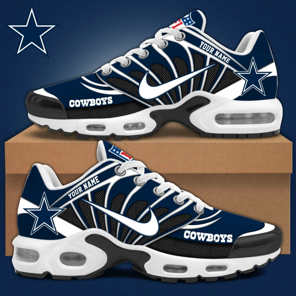 LIMITED EDITION - NEW CUSTOMIZED NFL21 DCB DALLAS COWBOYS AIR MAX PLUS SNEAKERS