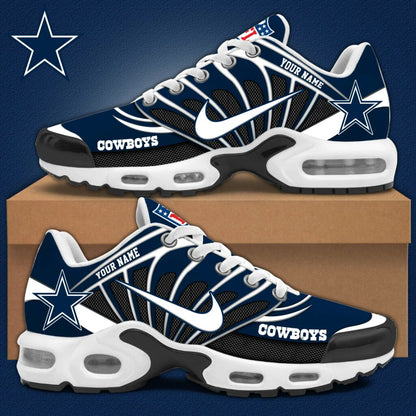 LIMITED EDITION - NEW CUSTOMIZED NFL21 DCB DALLAS COWBOYS AIR MAX PLUS SNEAKERS