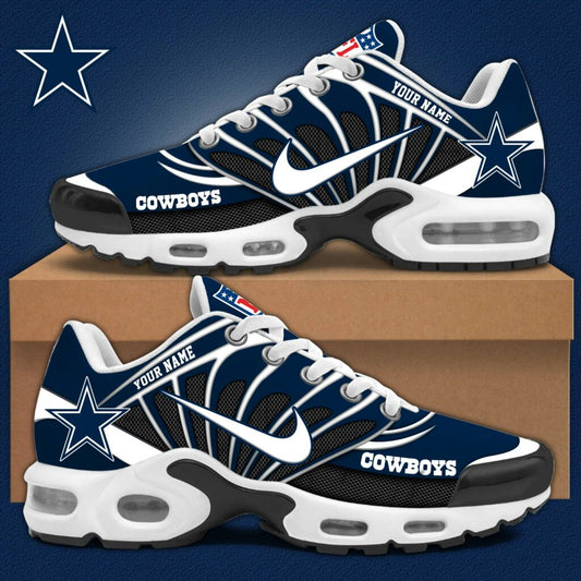LIMITED EDITION - NEW CUSTOMIZED NFL21 DCB DALLAS COWBOYS AIR MAX PLUS SNEAKERS