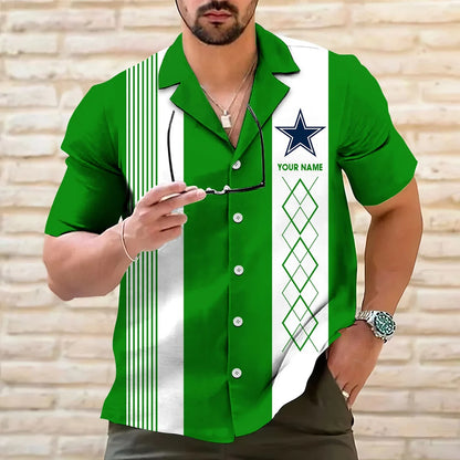 LIMITED EDITION - NEW CUSTOMIZED NFL21 DCB DALLAS COWBOYS HAWAIIAN SHIRT