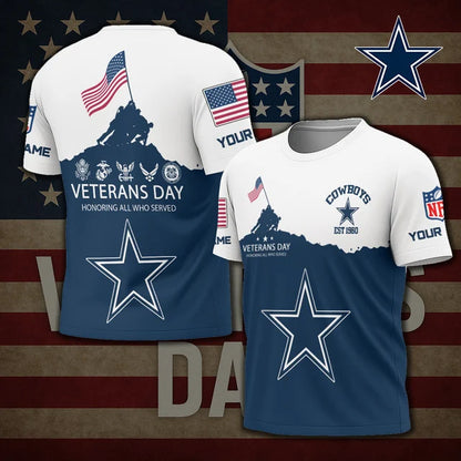 LIMITED EDITION - NEW CUSTOMIZED NFL21 DL COWBOYS UNISEX T-SHIRT, SWEATSHIRT, HOODIE & ZIP HOODIE