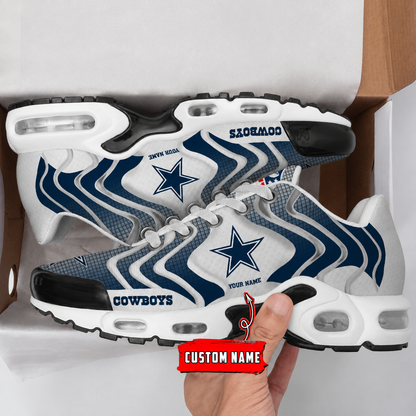 LIMITED EDITION - NEW CUSTOMIZED NFL21 DCB DALLAS COWBOYS AIR MAX PLUS SNEAKERS