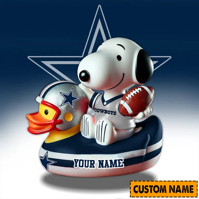 LIMITED EDITION - NEW CUSTOMIZED NFL21 DL COWBOYS SNOOPY ACRYLIC BLOCK
