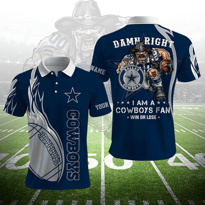 LIMITED EDITION - NEW CUSTOMIZED NFL21 DCB DALLAS COWBOYS UNISEX T-SHIRT, POLO, HOODIE & JACKETS