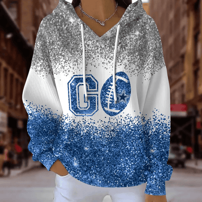 [SPECIAL OFFER] NEW CUSTOMIZED NFL21 DCB DALLAS COWBOYS RIBBED HOODIE & SWEATSHIRT