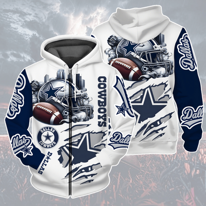 LIMITED EDITION - NEW CUSTOMIZED NFL21 DCB DALLAS COWBOYS UNISEX T-SHIRT, POLO, HOODIE & JACKETS