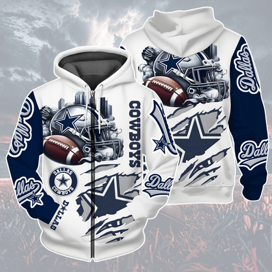 LIMITED EDITION - NEW CUSTOMIZED NFL21 DCB DALLAS COWBOYS UNISEX T-SHIRT, POLO, HOODIE & JACKETS