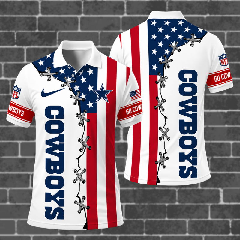 [SPECIAL OFFER] NEW CUSTOMIZED NFL21 DCB DALLAS COWBOYS POLO SHIRT