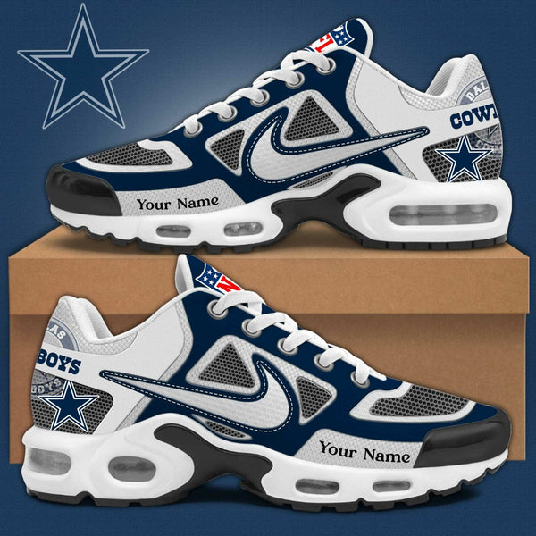 LIMITED EDITION - NEW CUSTOMIZED NFL21 DCB DALLAS COWBOYS UNISEX AIR MAX PLUS SNEAKERS