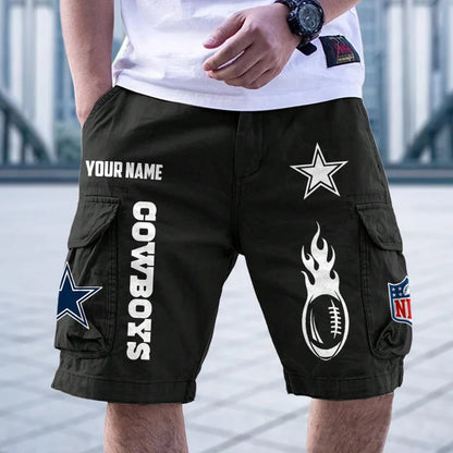 [SPECIAL OFFER] NEW CUSTOMIZED NFL21 DCB DALLAS COWBOYS CARGO SHORTS