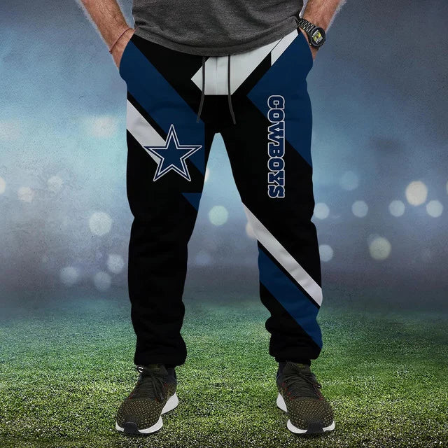 LIMITED EDITION - NEW CUSTOMIZED NFL21 DCB DALLAS COWBOYS SWEATPANTS