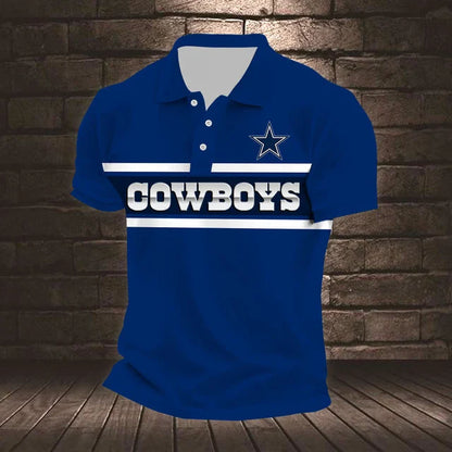 ELITE EDITION - NEW CUSTOMIZED NFL21 DCB DALLAS COWBOYS POLO SHIRT, ZIP POLO SHIRT & T-SHIRTS