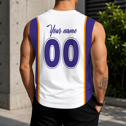 [HOT DEAL] NEW CUSTOMIZED NBA21 PSU PHOENIX SUNS TANK TOP