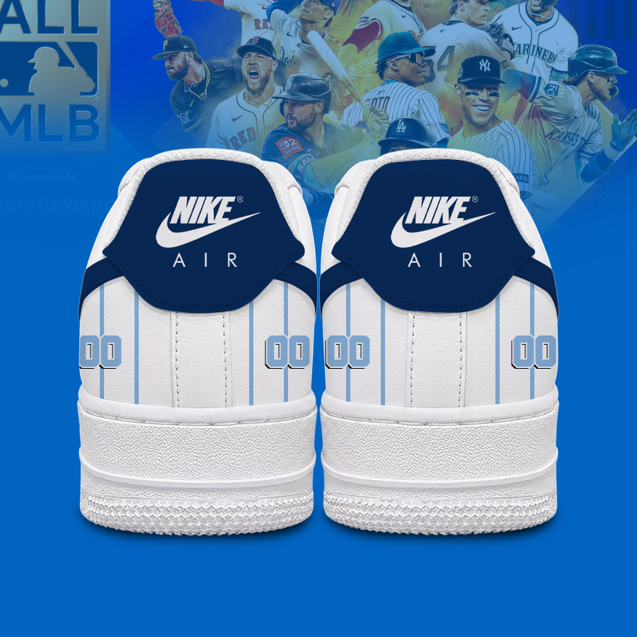 [FLASH SALE] NEW CUSTOMIZED MLB21 TBR TAMPA BAY RAYS AF1 SHOES
