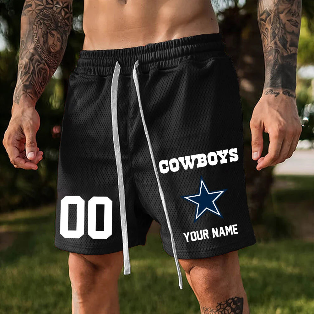ELITE EDITION - NEW CUSTOMIZED NFL21 DCB DALLAS COWBOYS SHORT PANTS