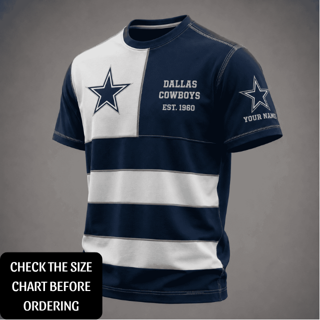 EXCLUSIVE EDITION - NEW CUSTOMIZED NFL21 DCB DALLAS COWBOYS T-SHIRT, POLO SHIRT, ZIP POLO SHIRT, HOODIE, ZIP HOODIE & SWEATSHIRT