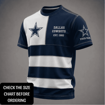 EXCLUSIVE EDITION - NEW CUSTOMIZED NFL21 DCB DALLAS COWBOYS T-SHIRT, POLO SHIRT, ZIP POLO SHIRT, HOODIE, ZIP HOODIE & SWEATSHIRT
