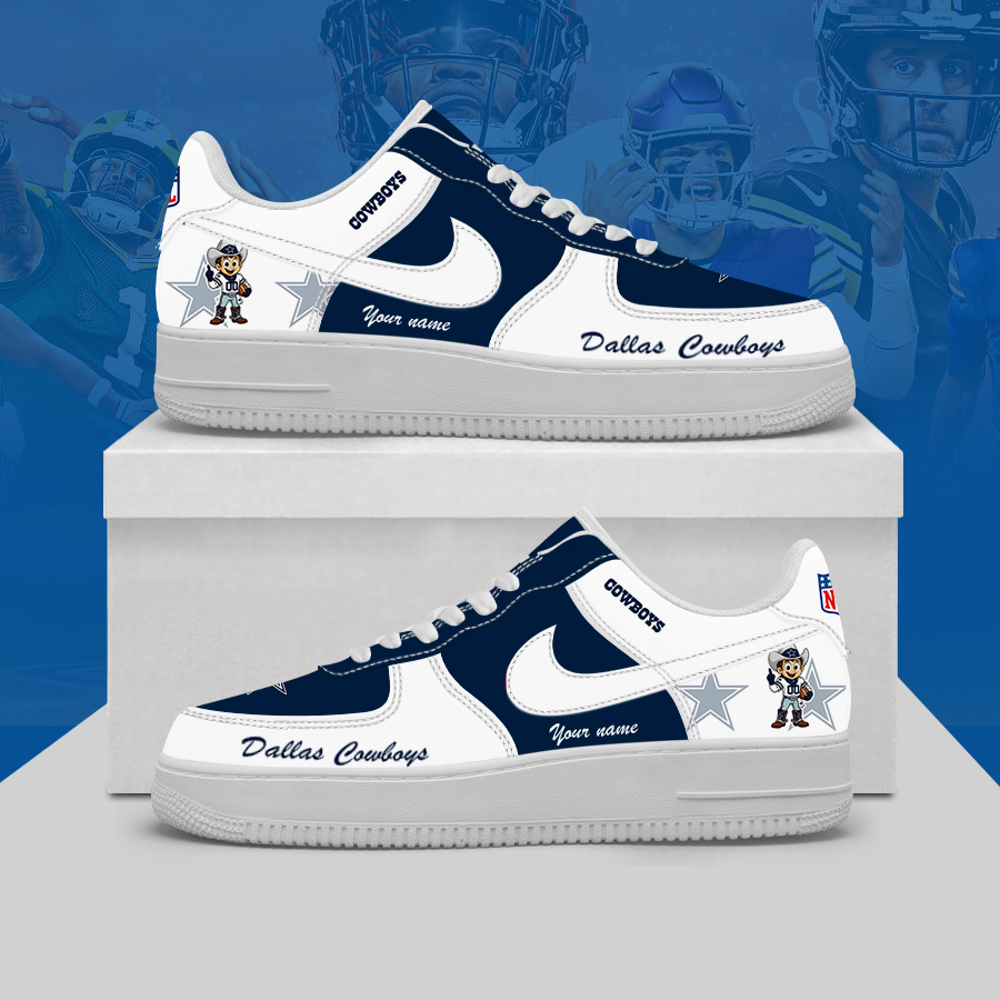 [SPECIAL OFFER] NEW CUSTOMIZED NFL21 DCB DALLAS COWBOYS AF1 SHOES