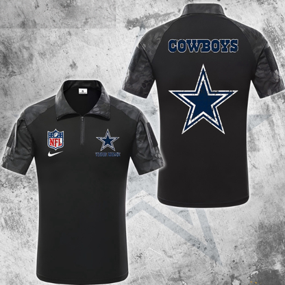ELITE EDITION - NEW CUSTOMIZED NFL21 DCB DALLAS COWBOYS POLO SHIRT, ZIP POLO SHIRT & T-SHIRTS