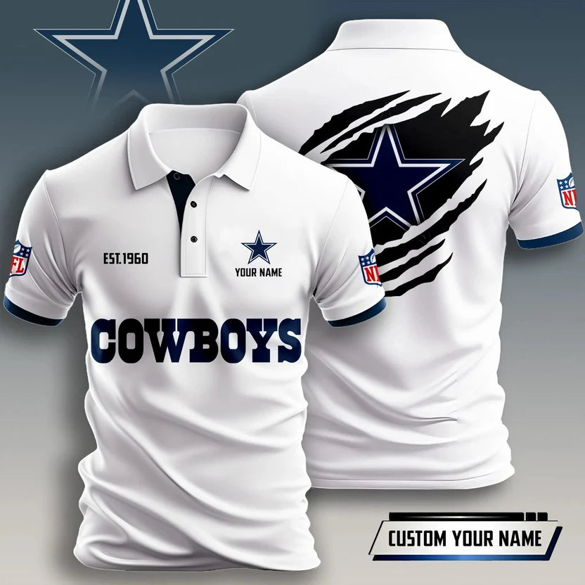 SPECIAL EDITION - NEW CUSTOMIZED NFL21 DCB DALLAS COWBOYS T-SHIRT, POLO SHIRT, ZIP POLO SHIRT, HOODIE, ZIP HOODIE & SWEATSHIRT