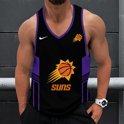 [HOT DEAL] NEW CUSTOMIZED NBA21 PSU PHOENIX SUNS UNISEX TANK TOP