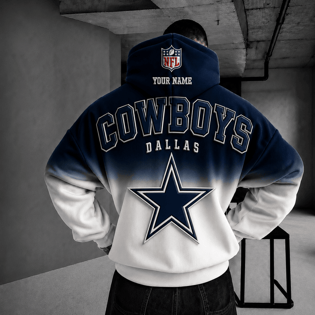 EXCLUSIVE EDITION - NEW CUSTOMIZED NFL21 DCB DALLAS COWBOYS HOODIE, ZIP HOODIE, POLO SHIRT, ZIP POLO SHIRT, T-SHIRT & SWEATSHIRT