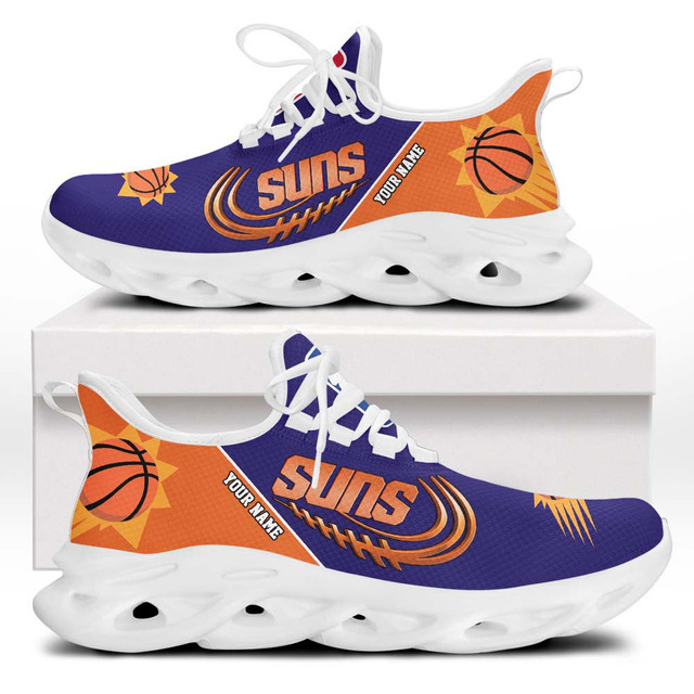 LIMITED EDITION - NEW CUSTOMIZED NBA21 PSU PHOENIX SUNS PREMIUM CLUNKY SNEAKERS