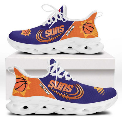 LIMITED EDITION - NEW CUSTOMIZED NBA21 PSU PHOENIX SUNS PREMIUM CLUNKY SNEAKERS