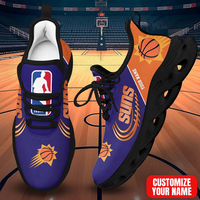LIMITED EDITION - NEW CUSTOMIZED NBA21 PSU PHOENIX SUNS PREMIUM CLUNKY SNEAKERS