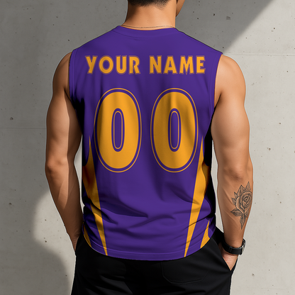 LIMITED EDITION - NEW CUSTOMIZED NBA21 PSU PHOENIX SUNS MEN'S GYM SHIRT