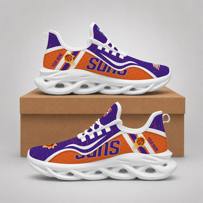 LIMITED EDITION - NEW CUSTOMIZED NBA21 PSU PHOENIX SUNS MAX SOUL SHOES