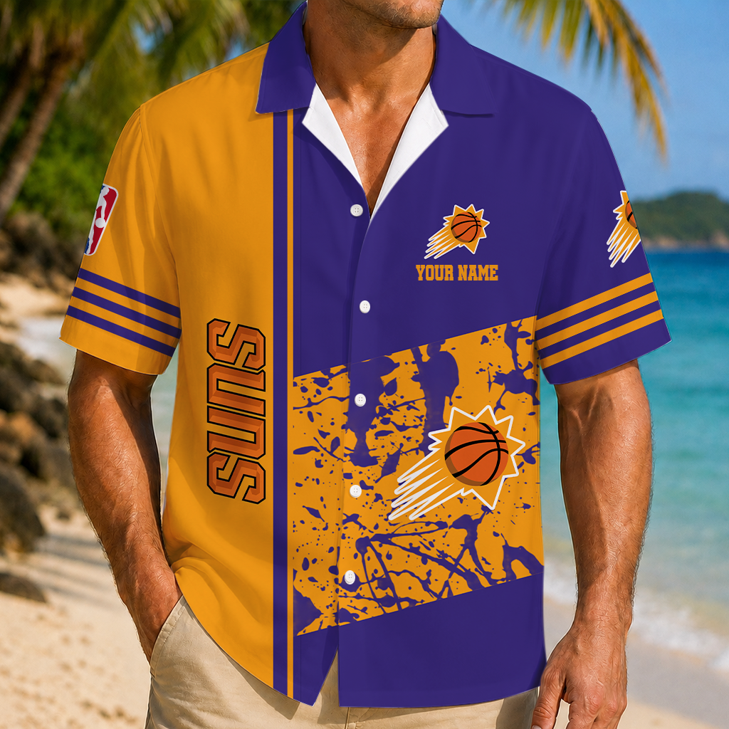 LIMITED EDITION - NEW CUSTOMIZED NBA21 PSU PHOENIX SUNS UNISEX HAWAIIAN SHIRT