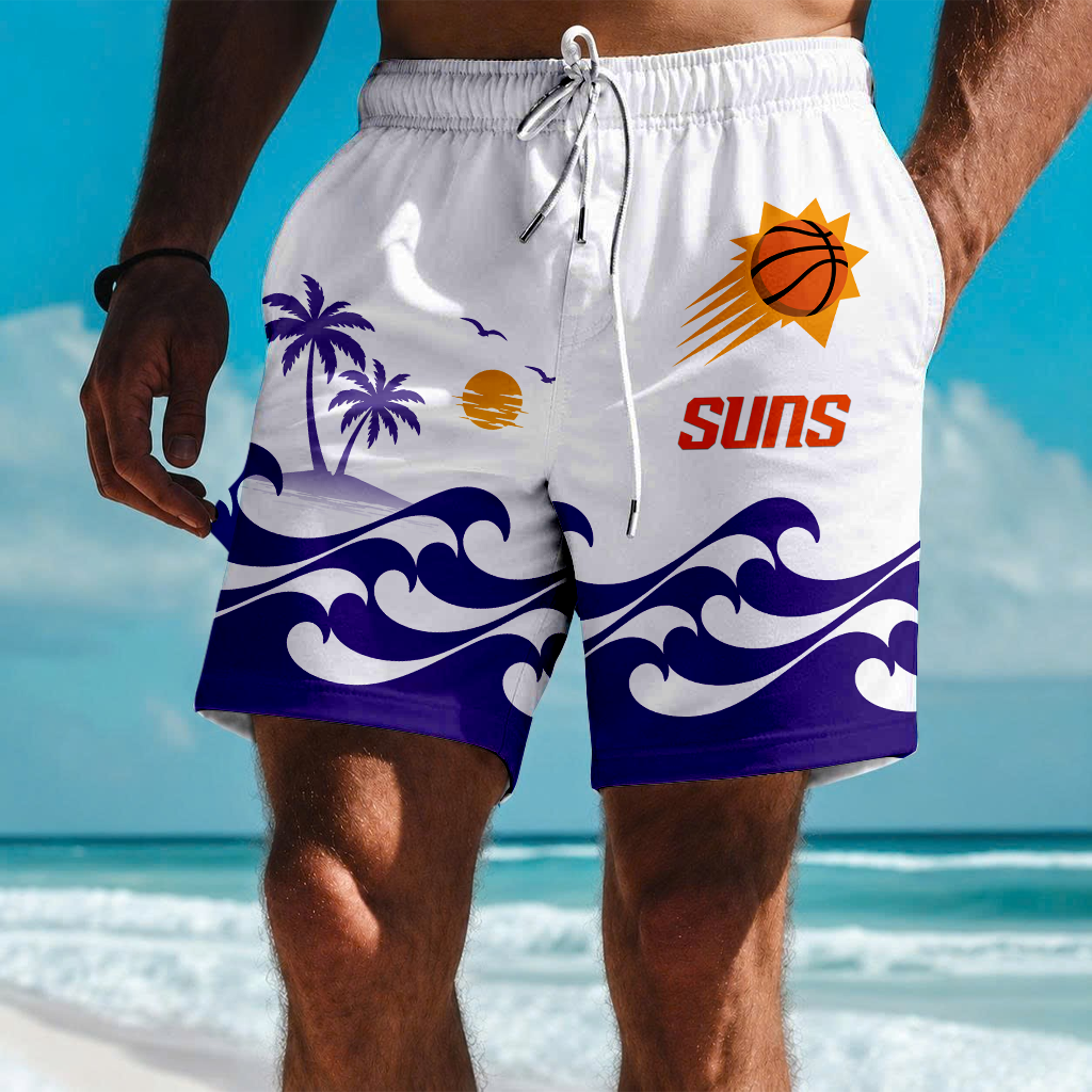 LIMITED EDITION - NEW CUSTOMIZED NBA21 PSU PHOENIX SUNS SHORT PANTS