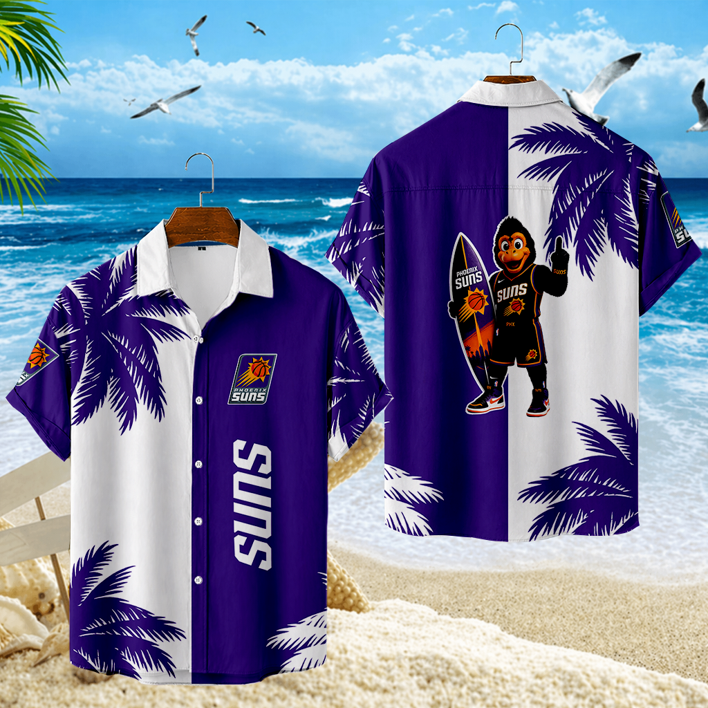 LIMITED EDITION - NEW CUSTOMIZED NBA21 PSU PHOENIX SUNS UNISEX HAWAIIAN SHIRT
