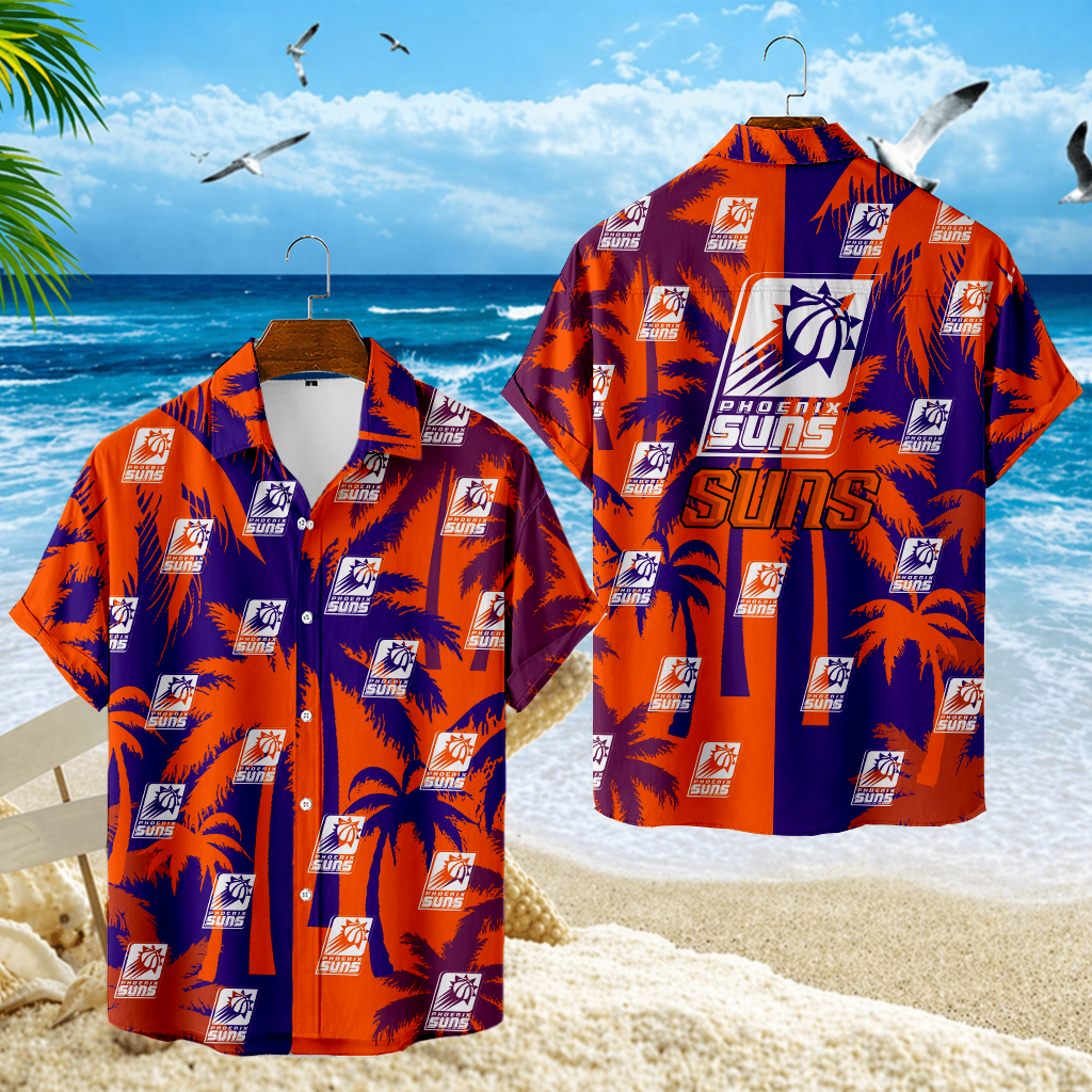 LIMITED EDITION - NEW CUSTOMIZED NBA21 PSU PHOENIX SUNS UNISEX HAWAIIAN SHIRT