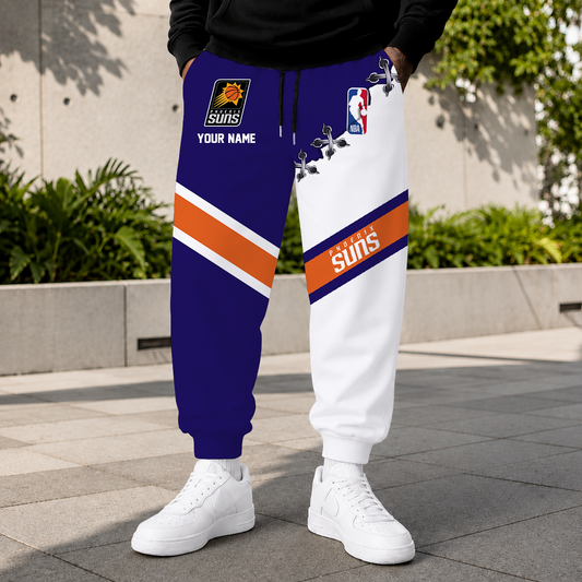 ELITE EDITION - NEW CUSTOMIZED NBA21 PSU PHOENIX SUNS SWEATPANTS