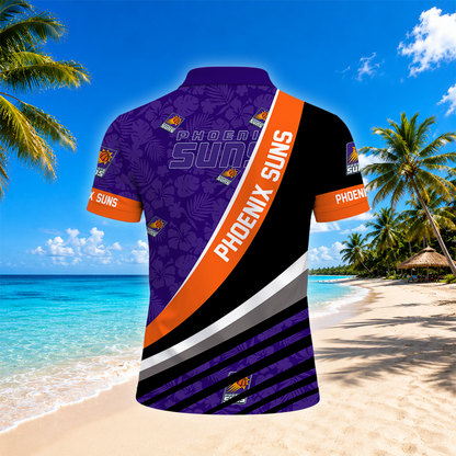 [HOT DEAL] NEW CUSTOMIZED NBA21 PSU PHOENIX SUNS POLO SHIRT