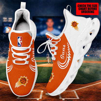[HOT DEAL] NEW CUSTOMIZED NBA21 PSU PHOENIX SUNS MAX SOUL SHOES