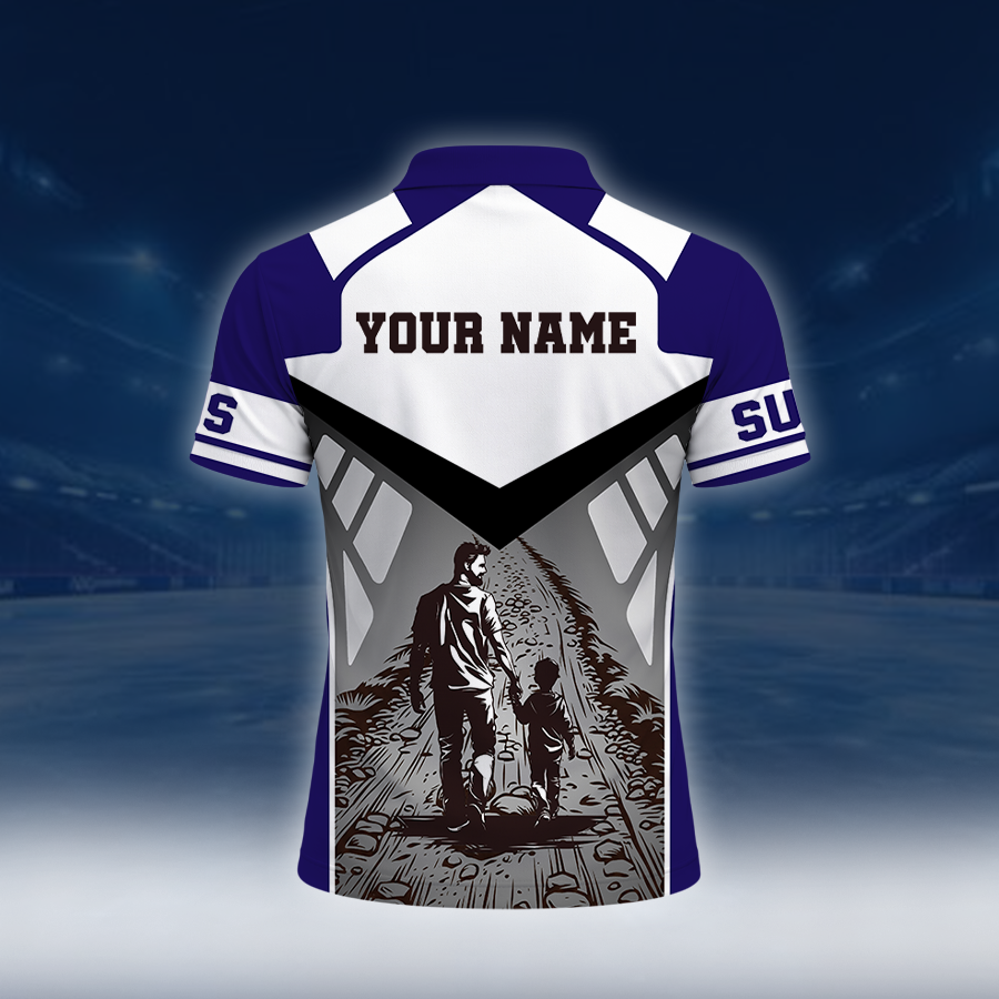 LIMITED EDITION - NEW CUSTOMIZED NBA21 PSU PHOENIX SUNS POLO SHIRT